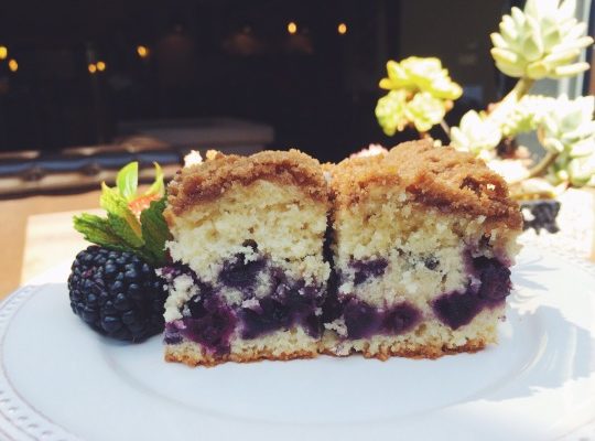 Blueberry Buttermilk Coffee Cake