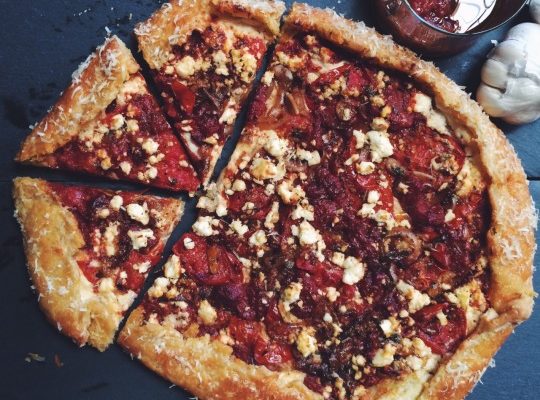 Tomato Confit & Ricotta Tart