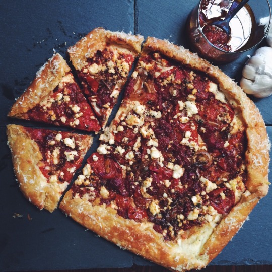 Tomato Confit & Ricotta Tart