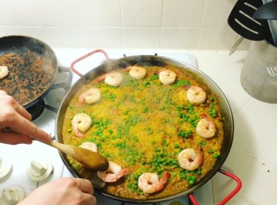 Paella at home